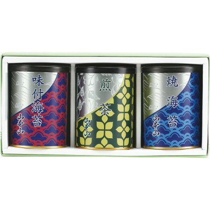 山本山 海苔 銘茶詰合せ [26-0460-045] YNT-303N 丁寧に焼き上げた焼海苔 味付海苔 オリジナル煎茶 詰め合わせセット お茶の時間 ご飯のお供 内祝い お返し 贈り物 プレゼント ギフト