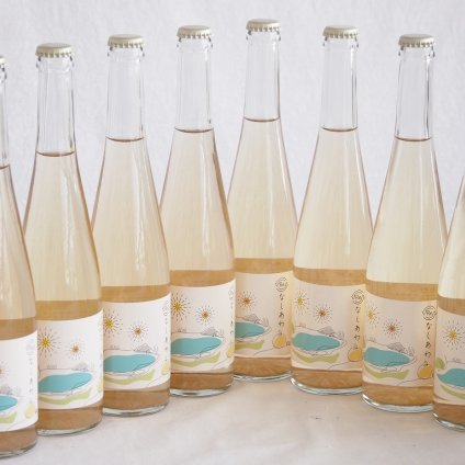 8本セット(ReなしあわSDGsな梨の微発泡酒Alc6.5％(千葉県)) 500ml×8本
