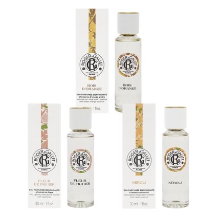 ロジェガレ オ パフュメ オードトワレ 3個セット オランジュ+フィグ +ネロリ 30mlx3  |  Roger & Gallet  香水（レディース） 美容グッズ コスメ化粧品 誕生日 クリスマス ホワイトデー 結婚記念日 ウエディングギフト 母の日 送別会 バレンタインデー 女性 彼女 妻奥さん 母
