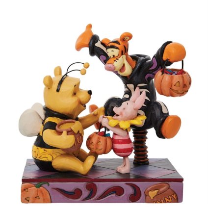 プーさんと友達 ハロウィン 17cm くまのプーさん ハロウィン | ディズニー トラディションズ ジムショア グッズ フィギュア 人形 置物 彫刻 Jim Shore 正規輸入品