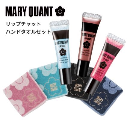 【公式】【リップ チャット ＜リップカラー＞＆デイジーラインアップミニタオル】マリークワント MARY QUANT マリークヮント マリクワ おしゃれ 可愛い 女性 10代 20代 30代 誕生日 記念日 卒業祝い 入学祝 クリスマス ホワイトデー 就職祝い プレゼント