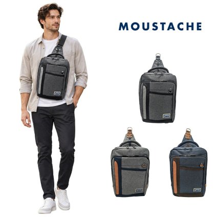 MOUSTASCHE ムスタッシュ ボディバッグ 斜め掛け メンズ 普段使い 使いやすい