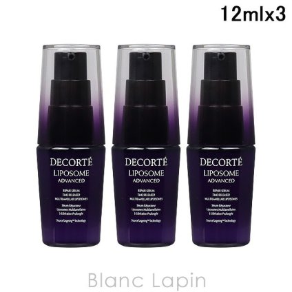 【ミニサイズ】 コーセー コスメデコルテ COSME DECORTE リポソームアドバンストリペアセラム 化粧水ミニ 12ml x3