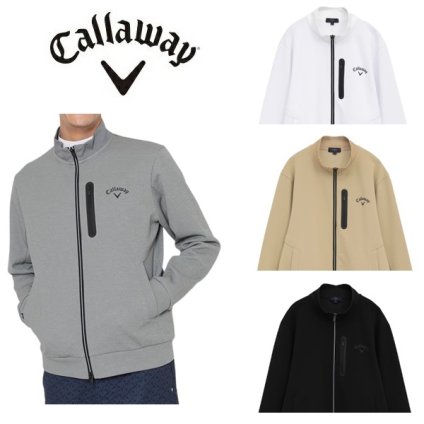 キャロウェイ ゴルフ メンズ スウェット カノコダブルニットフルジップスウェット (MENS) Callaway Golf  C25217101 お誕生日祝い お祝い 記念品 お父さん 父の日 彼氏 男性 30代 40代 50代 60代  還暦祝い 敬老の日 人気プレゼント プレゼント