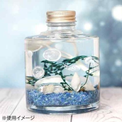 ハーバリウムシール 海月 クラゲ HR-KRG-101 両面印刷 透明 浮遊感 手作り DIY ハンドメイド 素材 材料 デコレーション アレンジメント 花材 雑貨 夏 マリン 海 ギフト 贈り物 プレゼント 日本製 上質 エレガント