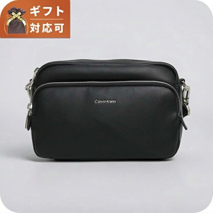 カルバンクライン CALVIN KLEIN RAISED CAMERA BAG ショルダーバッグ lv04d3159g-ub1 メンズ BLACK