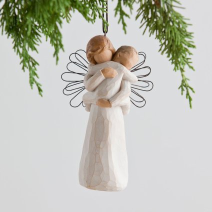オーナメント Angel's Embrace - 天使の祝福 12.7cm 幼子 | おしゃれ 置物 彫刻 人形 インテリア スーザン･ローディ 正規輸入品