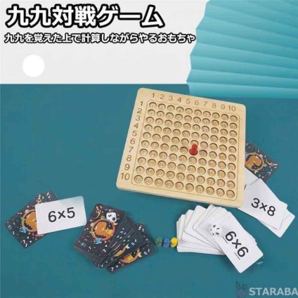 九九対戦ゲーム かけ算おもちゃ かけ算 教育玩具 かけ算をわかる 算数おもちゃ 数学おもちゃ 九九の概念 ゲーム 男の子 女の子 誕生日 ギフト プレゼント クリスマス サプライズ 送料無料