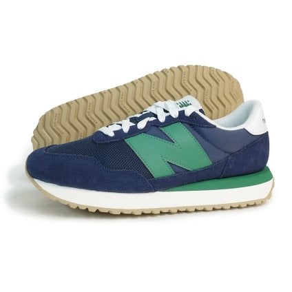 ニューバランス new balance メンズ レディース ランニング スタイル シューズ 運動靴 NB M237 7VX D ネイビー/グリーン