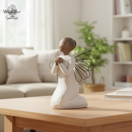 ウィローツリー天使像 Angel of the Spirit - 精霊 10.5cm | おしゃれ 置物 彫刻 人形 インテリア スーザン･ローディ 正規輸入品