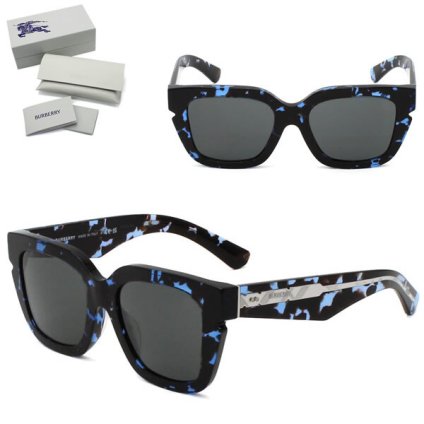 バーバリー サングラス BURBERRY 0BE4453F 411187 54 サングラス アジアンフィット メンズ レディース ユニセックス BLUE HAVANA GREY