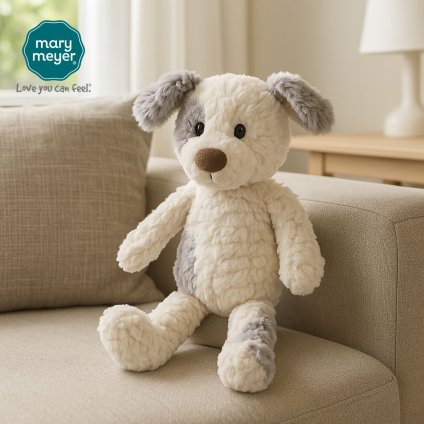 メリーマイヤー パティ ボージャングル パピー 23cm いぬ | ぬいぐるみ ナチュラルカラー 動物 どうぶつ ファーストトイ ベビー 赤ちゃん こども Mary Meyer Putty 正規輸入品