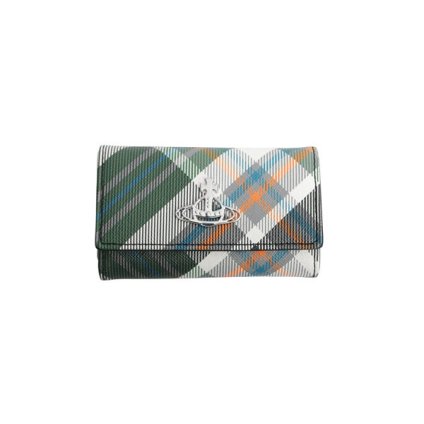 ヴィヴィアンウエストウッド VIVIENNE WESTWOOD キーケース 51020001-s0012-derby-tartan-green O102 DERBY TARTAN GREEN タータン グリーン