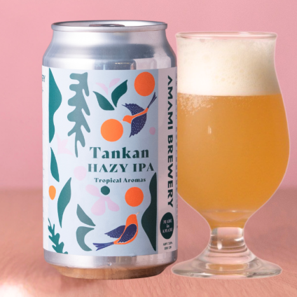 【たんかんヘイジーIPA(缶)】（3本～24本セット/本数選べる）タンカン アロマ フルーツビール クラフトビール アロマビール 奄美 沖縄 徳之島 鹿児島 九州 奄美大島 地ビール ビール ビタミンC β-カロテン クエン酸 ペクチン 風邪 美肌 生活習慣病 コラーゲン ビタミンA 視力 整腸 目