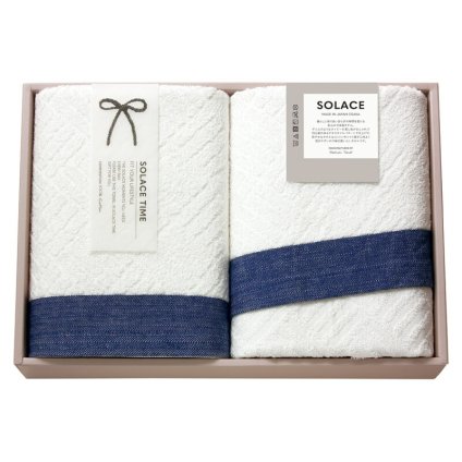 実りの秋の贈り物 日本製 バスタオル2P SOLACE（ソラス） バスタオル:60×110cm