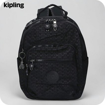 キプリング リュック レディース ブランド Kipling ソウル S バックパック リュックサック スクールバッグ  KI3789-K59 Signature Emb