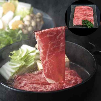 群馬 赤城山麓牛 モモ すき焼き用 350g 牛肉 国産 赤身 旨味 黒毛和種 交雑種 ギフト 贈答 贈り物 お取り寄せ グルメ お中元 お歳暮 母の日 父の日 敬老の日 御祝 内祝 熨斗対応 贅沢 すきやき 焼きしゃぶ