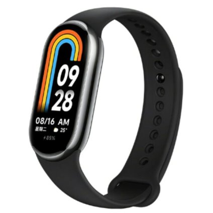 【最後1点】Xiaomi Smart Band 8 中国版（日本語非対応） 2023年モデル スマートウォッチ 活動量計 ブラック ※日本語説明書付 1.62インチ 活動量計 16日間のバッテリ持続時間 5ATM 耐水性能 有機EL AMOLED スマートバンド 着信通知 ブラック