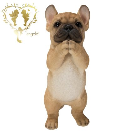 おねだりフレンチ・ブルドッグ】　本物そっくり 犬 ドッグ 置物　ガーデニング   エントランス リビング  おしゃれ インテリア置物 ウエルカム お出迎え　Woobia