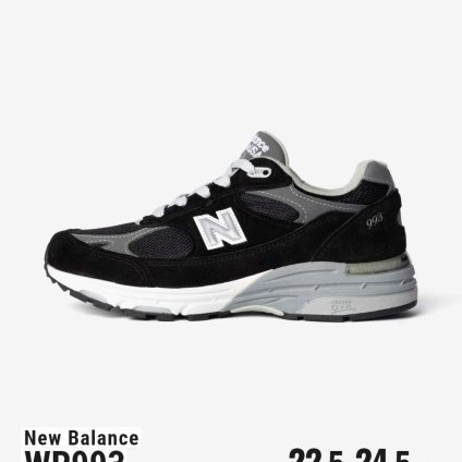 ニューバランス New Balance WR993BK Made in USA 993 メイドインUSA WR993BK スニーカー レディース シューズ