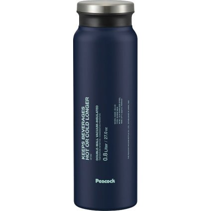 ピーコック ピーコック ステンレスボトルスクリューマグタイプ（８００ｍｌ） [26-0309-185] ＡＥＪ ８０ＡＫ 水筒 マグボトル 真空断熱ボトル マイボトル 内祝い 出産内祝い 結婚内祝い 快気祝い 新築祝い お返し 贈り物 プレゼント ギフト