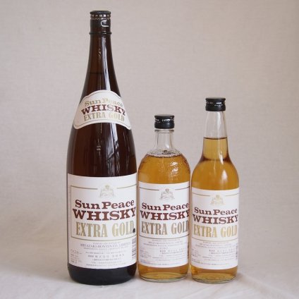 三重のウイスキー3本セット(サンピース エクストラ ゴールド 37度) 1800ml×1本 720ml×1本 600ml×1本