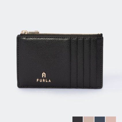 フルラ FURLA WP00310 ARE000 カードケース カメリア レディース ビジネス 無地 名刺入れ レザー フラグメントケース 本革 CAMELIA スマートウォレット ロゴ プレゼント お祝い 通勤 通学 コンパクト ギフト 誕生日 二つ折り 全4色