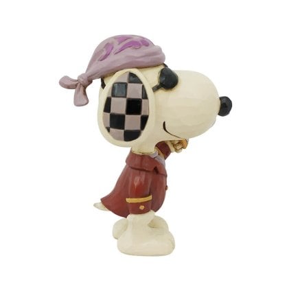 スヌーピー 海賊 ミニ 8cm ハロウィン | ジムショア ピーナッツ グッズ フィギュア 人形 置物 彫刻 Jim Shore 正規輸入品