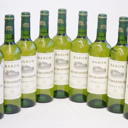 9本セット(金賞受賞フランス白ワインバロン・レ・マリオッツ) 750ml×9本