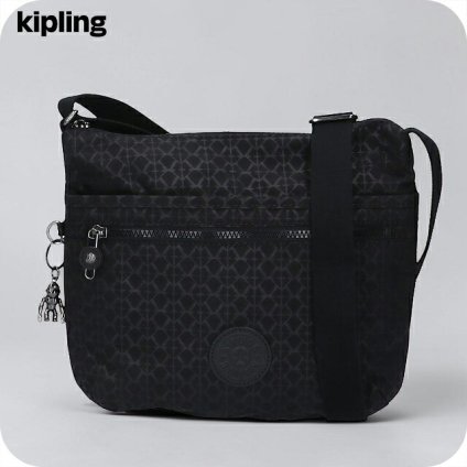 キプリング ショルダーバッグ レディース ブランド Kipling アルト K10878-K59 Signature Emb 黒