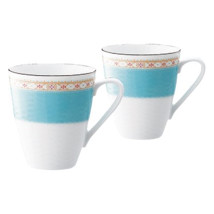 ノリタケ ハミングブルー マグペアセット ／マグカップ・ティーカップ コーヒー・お茶用品 キッチン用品 敬老の日 プレゼント ギフト お祝い いつ 70代 80代 メッセージ おじい おばあ 祖父母 お彼岸 お供え 秋 2026 送料無料 ギフト プレゼント プチギフト 内祝い 快気祝い 出産祝い 結婚祝い 引出物 新築祝い お返し