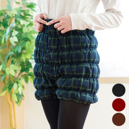 ユメロン HEATRAY エアー かぼちゃパンツ CQ[ユメロン黒川 蓄熱 遠赤外線 体温 温め 防寒 防寒着 冷え対策 腰 お腹 お尻 骨盤 下腹 パンツ 防寒パンツ カボチャパンツ 部屋着 ルームウェア]