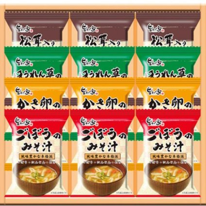 旨み家 フリーズドライ味噌汁ギフト  ／お吸い物 和風惣菜 惣菜・レトルト 食品 敬老の日 プレゼント ギフト お彼岸 お供え 秋 2026 送料無料 ギフト プレゼント プチギフト 内祝い 快気祝い 出産祝い 結婚祝い 引出物 新築祝い お返し