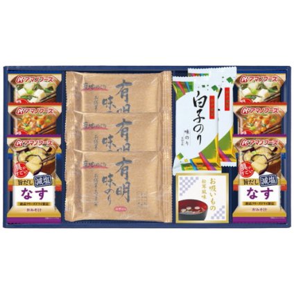 【送料無料・包装無料・のし無料】味之庵 永谷園&白子味のり&アマノフーズ詰合せ 7083-40(B4) /ギフト お歳暮 入学祝い 卒業祝い 就職祝い 結婚祝い 誕生日 出産祝い 引越祝い 香典返し 新盆 初盆 御礼 内祝い 快気祝い ご挨拶 志 法事