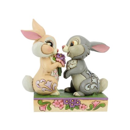 とんすけ ミス・バニー 10.2cm バンビ | ディズニー トラディションズ ジムショア グッズ フィギュア 人形 置物 彫刻 Jim Shore 正規輸入品