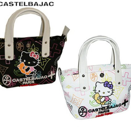 正規品 メンズ レディース CASTELBAJAC カステルバジャック KITTON 2WAYミニトート 086551 86551 ikt02 ハローキティ Hello Kitty 旅行 ギフト