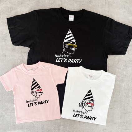 【名入れ】3枚親子セット パーティーTシャツ・ロンパース 誕生日 出産祝い 結婚祝い 名前入り 家族 夫婦 親子 ファミリー ファミリーフォト お揃い ペア ペアルック ペアTシャツ 親子ペア 夫婦ペア マタニティフォト 結婚記念 プレゼント ギフト ペアギフト ホワイトデー バレンタインデー クリスマスプレゼント