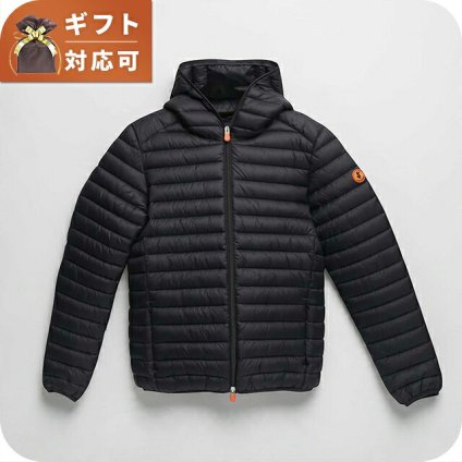 セーブ・ザ・ダック SAVE THE DUCK DONALD キルティングジャケット d30650-10000-black-s メンズ BLACK ダウンジャケット