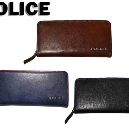正規品 メンズ レディース ポリス POLICE ラウンドファスナー長財布 テライオ TERAIO PA-70003 70003 potj47 旅行 ギフト