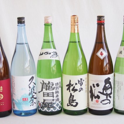 麗しき美人酒6本セット(東春酒造 東龍 龍田屋特別純米(愛知県) 南部美人特別純米酒(岩手県) 後藤酒造場 久波奈 青雲特別純米酒(三重県) 奥の松特別純米酒(福島県) 大和蔵酒造 雪の松島特別純米酒(宮城県) 本田酒造 龍力 山田錦特別純米酒(兵庫県)