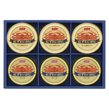 ニッスイ かに缶詰ギフト  ／カニ 魚介類・水産加工品 食品 敬老の日 プレゼント ギフト お彼岸 お供え 秋 2026 送料無料 ギフト プレゼント プチギフト 内祝い 快気祝い 出産祝い 結婚祝い 引出物 新築祝い お返し