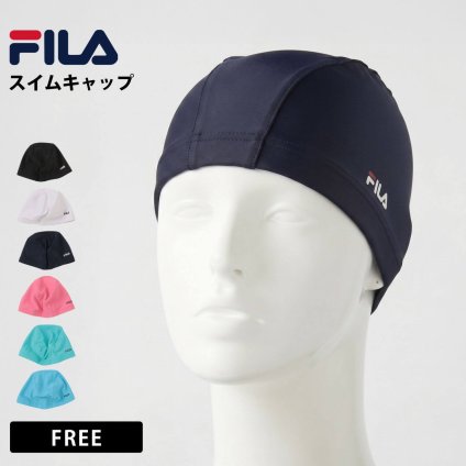 FILA フィラ スイムキャップ 315-2155 水泳帽 水泳キャップ 2WAY ストレッチ ユニセックス メンズ レディース 男女兼用 フリーサイズ フィットネス 水着 ジム スイミング プール マリンスポーツ スポーティ 10代 20代 30代 40代 50代 2026ss Karlas
