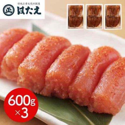 福岡 はたえ 無着色 辛子明太子 切れ子 大容量 1.8kg 贅沢 たっぷり ご飯のお供 おつまみ パスタ プチプチ食感 お徳用