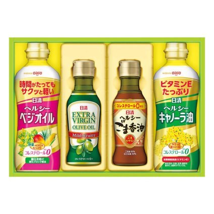 【ギフト対応無料】お歳暮・冬ギフト 日清オイリオ オリーブオイル&バラエティオイルギフト (OV-20) ※送料無料(北海道・沖縄は除く)