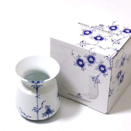 ロイヤルコペンハーゲンROYAL COPENHAGEN 　ブルーエレメンツBLUE ELEMENTS  10㎝VASEベース2589677　花器　花瓶　【御結婚御祝・新築・還暦御祝・ギフト包装可能】