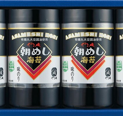 夏の贈り物お中元 卓上味付海苔ギフト やま磯 味付のり（8切26枚）×4