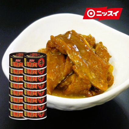 ニッスイ 牛焼肉缶 85g(個軽量60g)×16缶