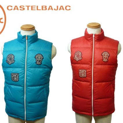 カステルバジャック 正規品 メンズ レディース カステルバジャック CASTELBAJAC ダウンベスト 23713-101 10P05Nov16 ooji26 旅行 ギフト