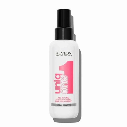 ユニークワン オール イン ワン ヘアー トリートメント 10 ベネフィット ロータスフラワー 150ml  |  激安  Uniq One  リーブインコンディショナー 美容グッズ コスメ化粧品 誕生日 クリスマス ホワイトデー 結婚記念日 ウエディングギフト 母の日 送別会 バレンタインデー 