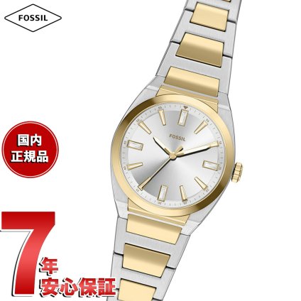 フォッシル FOSSIL 腕時計 レディース EVERETT アナログ ツートーン ステンレススチールウォッチ ES5494【2026 新作】